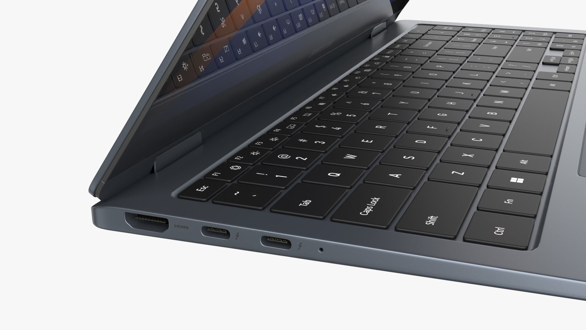 Samsung Galaxy Book 4 Pro 360 Gray 3D model_10