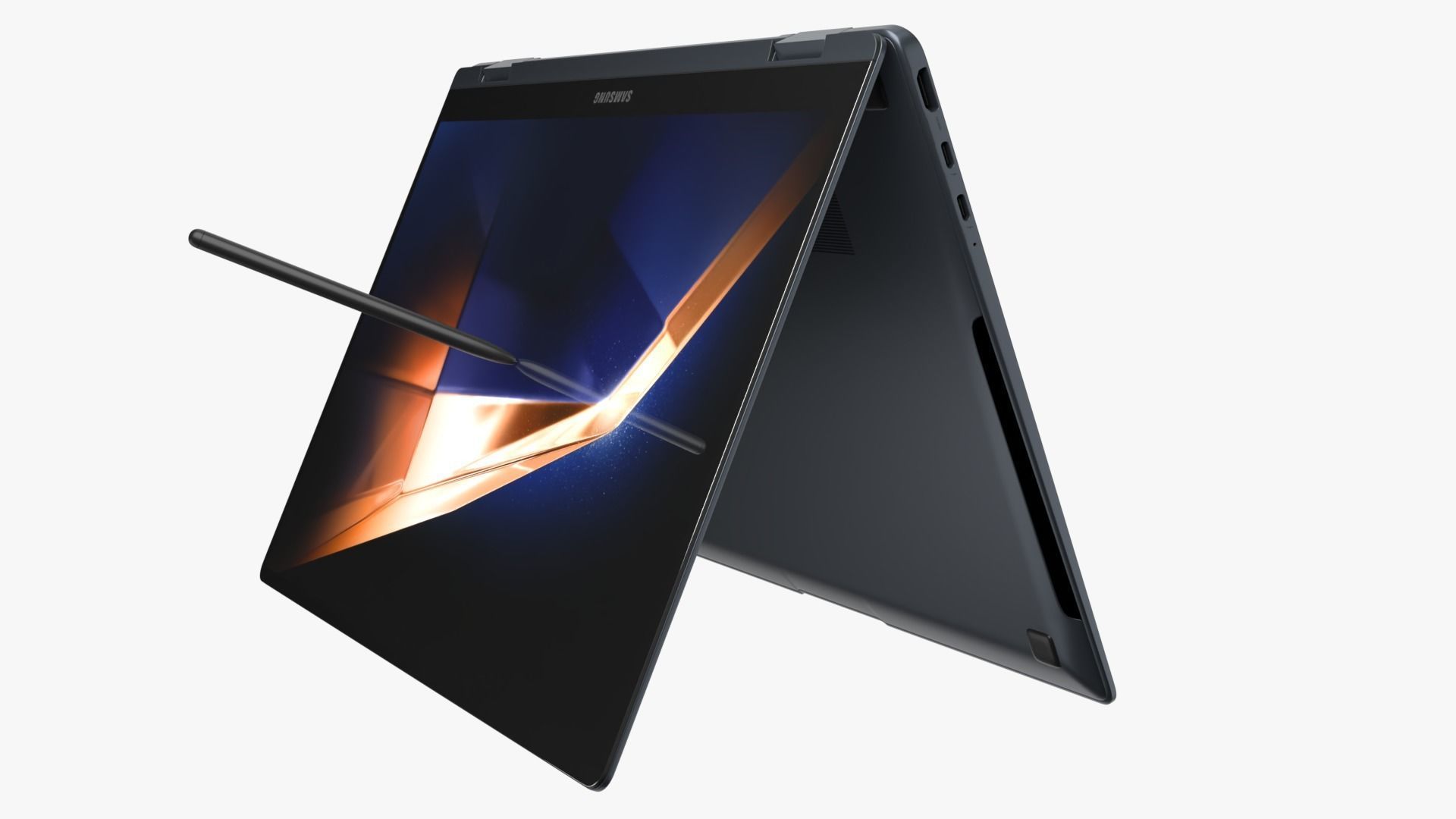 Samsung Galaxy Book 4 Pro 360 Gray 3D model_6