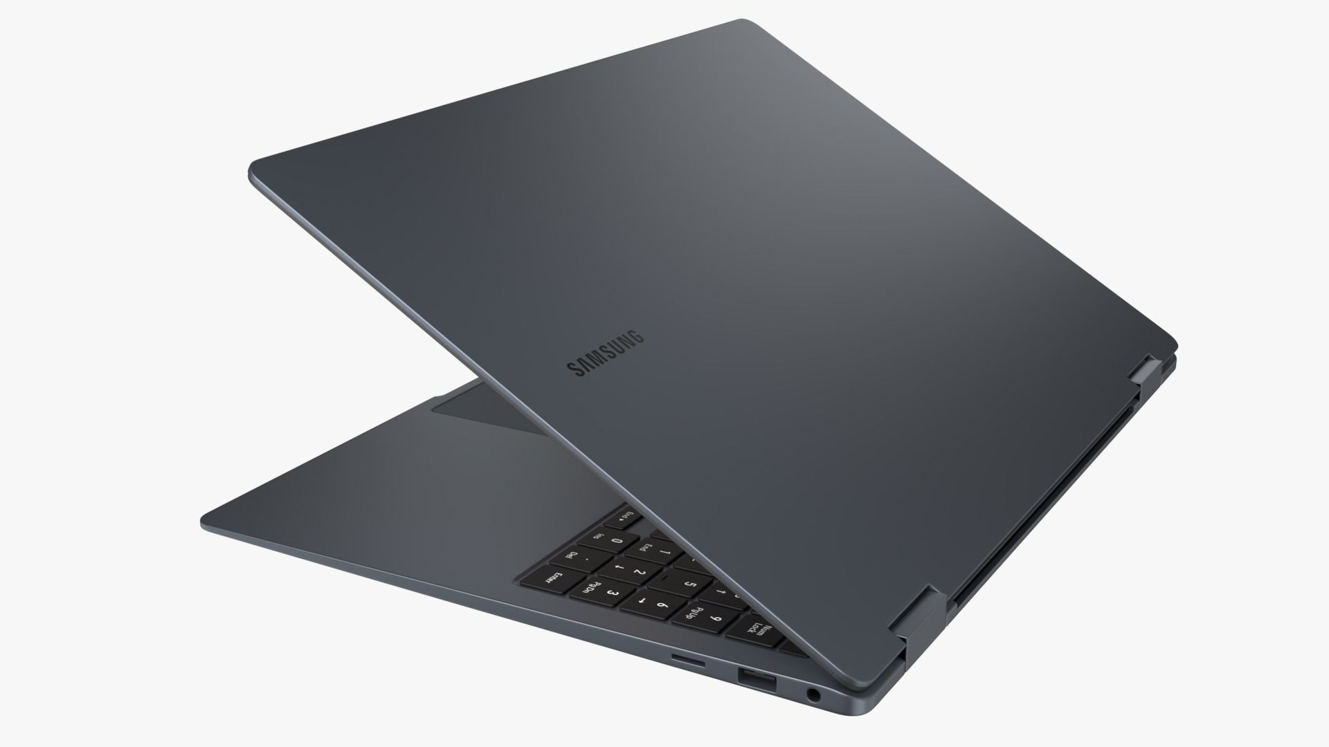 Samsung Galaxy Book 4 Pro 360 Gray 3D model_4