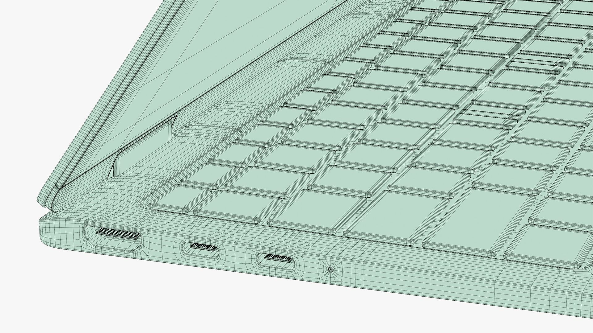 Samsung Galaxy Book 4 Pro 360 Gray 3D model_23