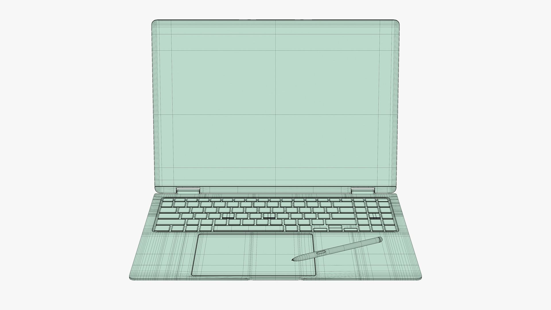 Samsung Galaxy Book 4 Pro 360 Gray 3D model_15
