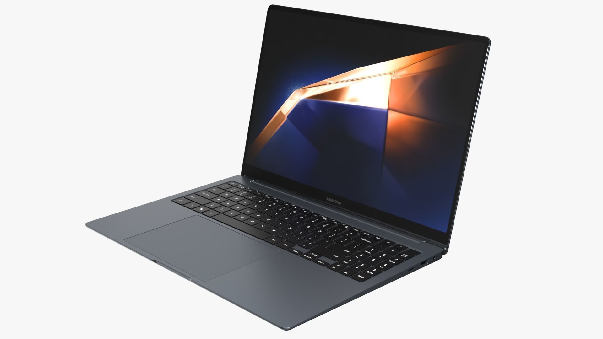 Samsung Galaxy Book 4 Ultra Gray 3D model_3