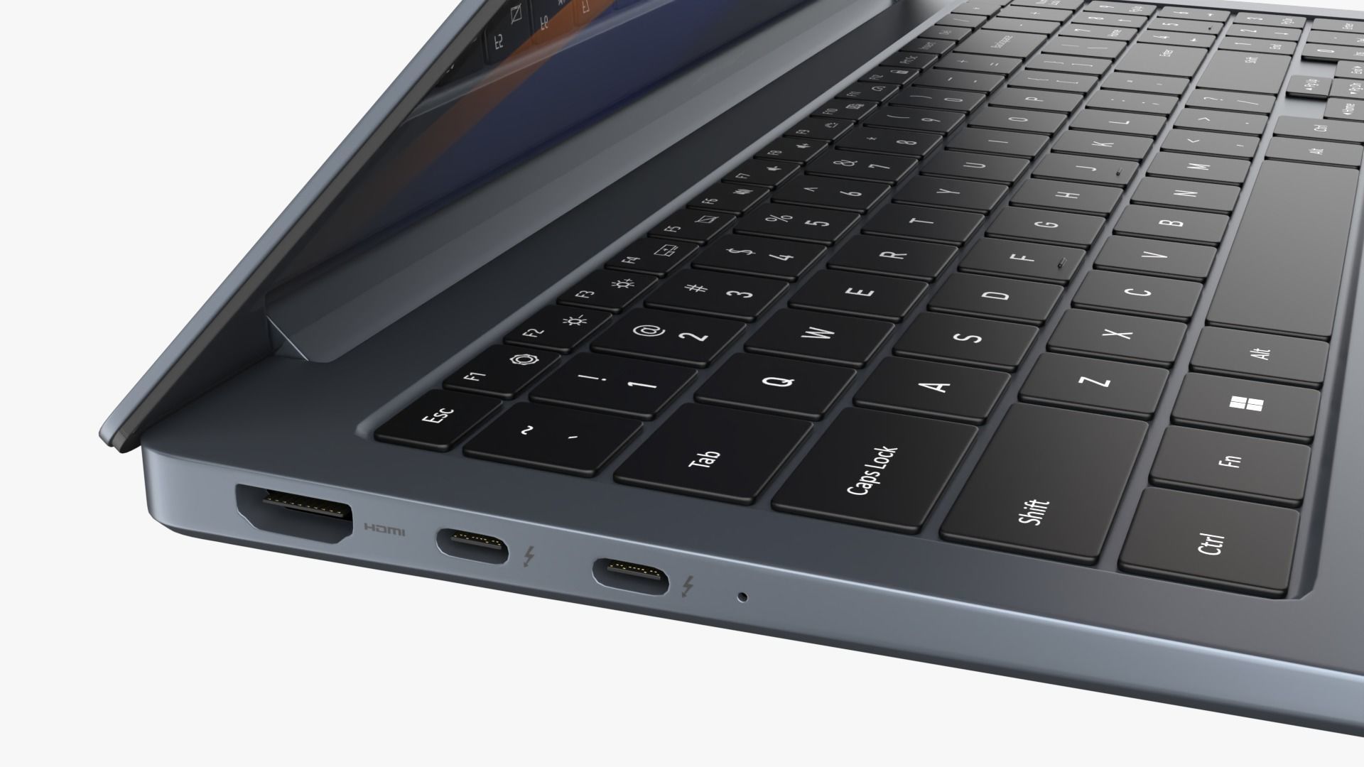 Samsung Galaxy Book 4 Ultra Gray 3D model_9