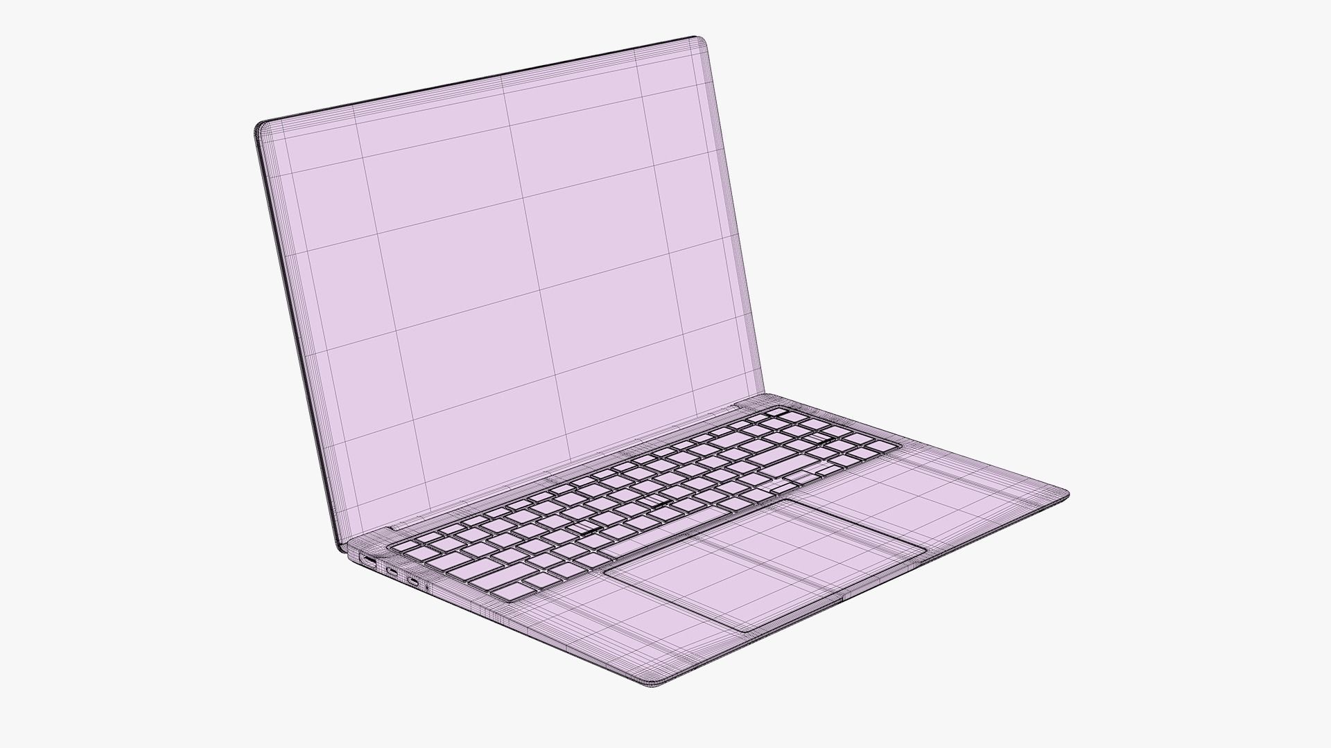 Samsung Galaxy Book 4 Ultra Gray 3D model_12