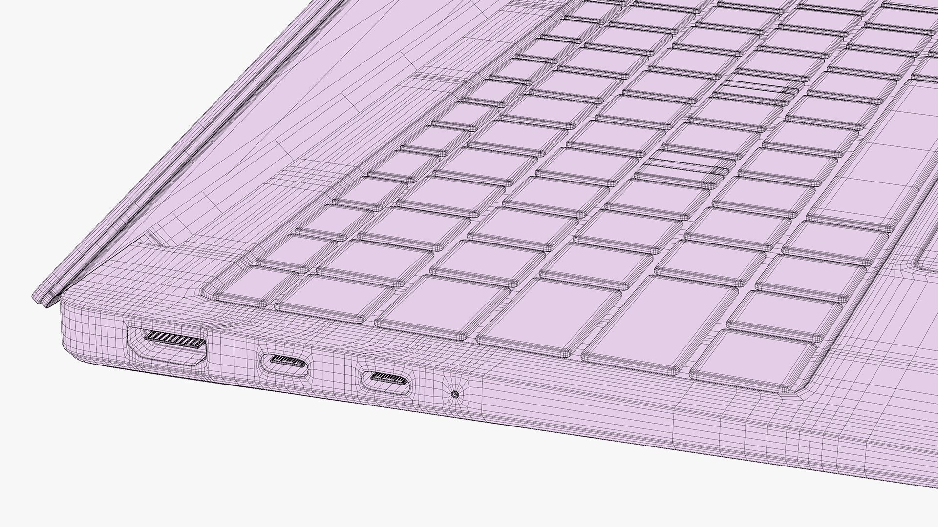 Samsung Galaxy Book 4 Ultra Gray 3D model_20