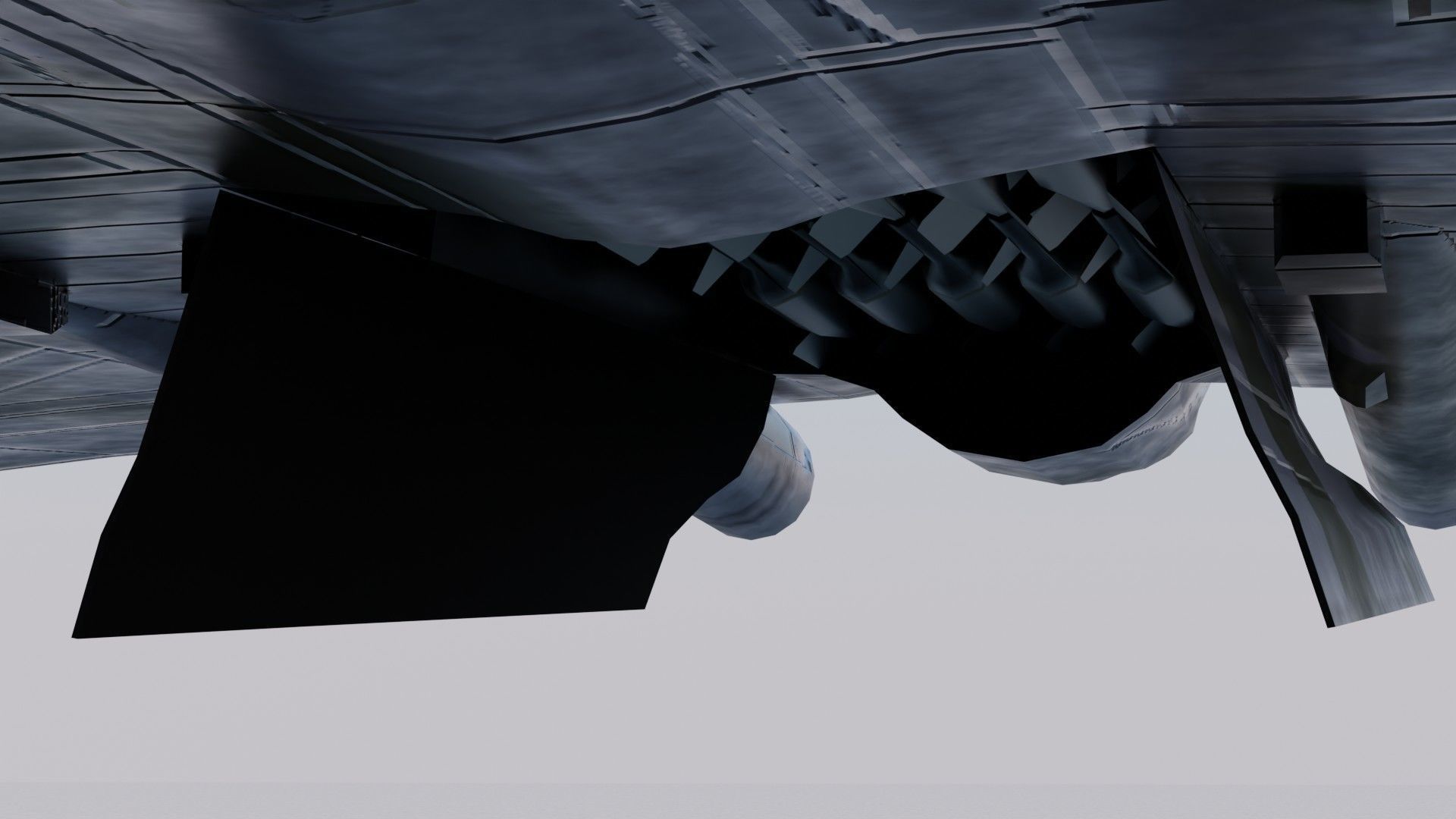 Avro Vulcan Low-poly 3D model_23