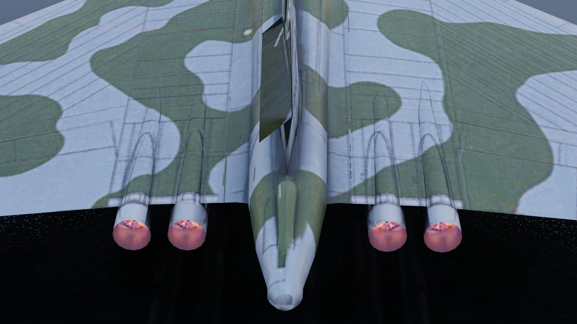 Avro Vulcan Low-poly 3D model_22