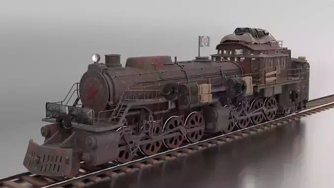 Aurora Low-poly 3D model