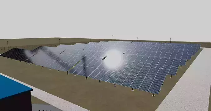 500 kWp AC SOLAR PLANT SITE