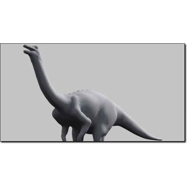 Gallimimus Studio Max 3D model_1