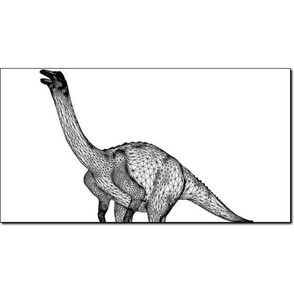 Gallimimus Studio Max 3D model_2