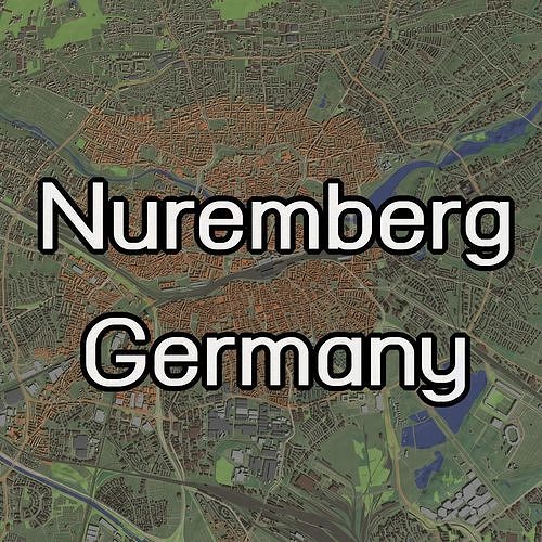 Nuremberg Germany City And Urban 3D Model CGTrader