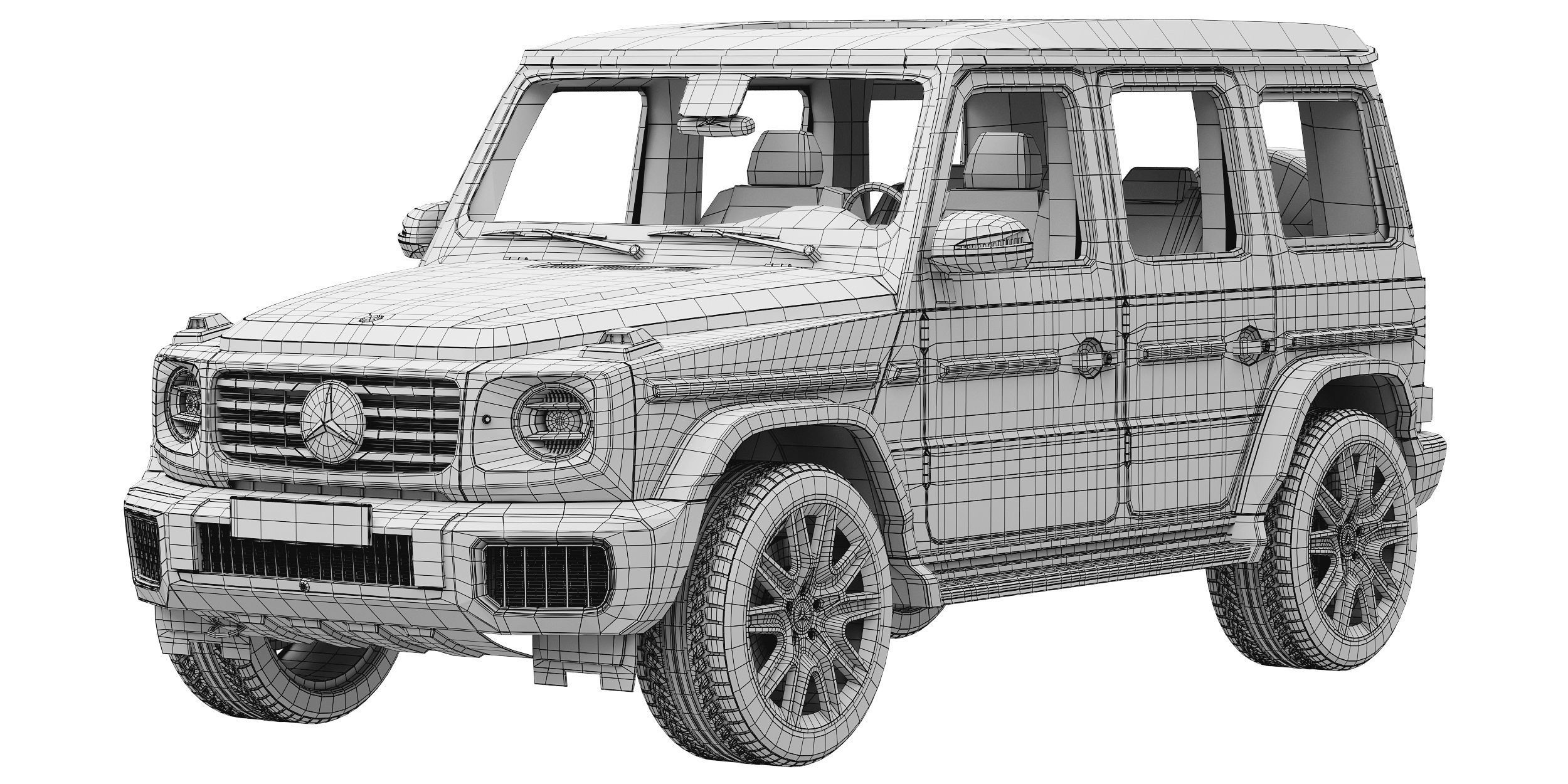 Mercedes-Benz G-Class 2025 3D model_13