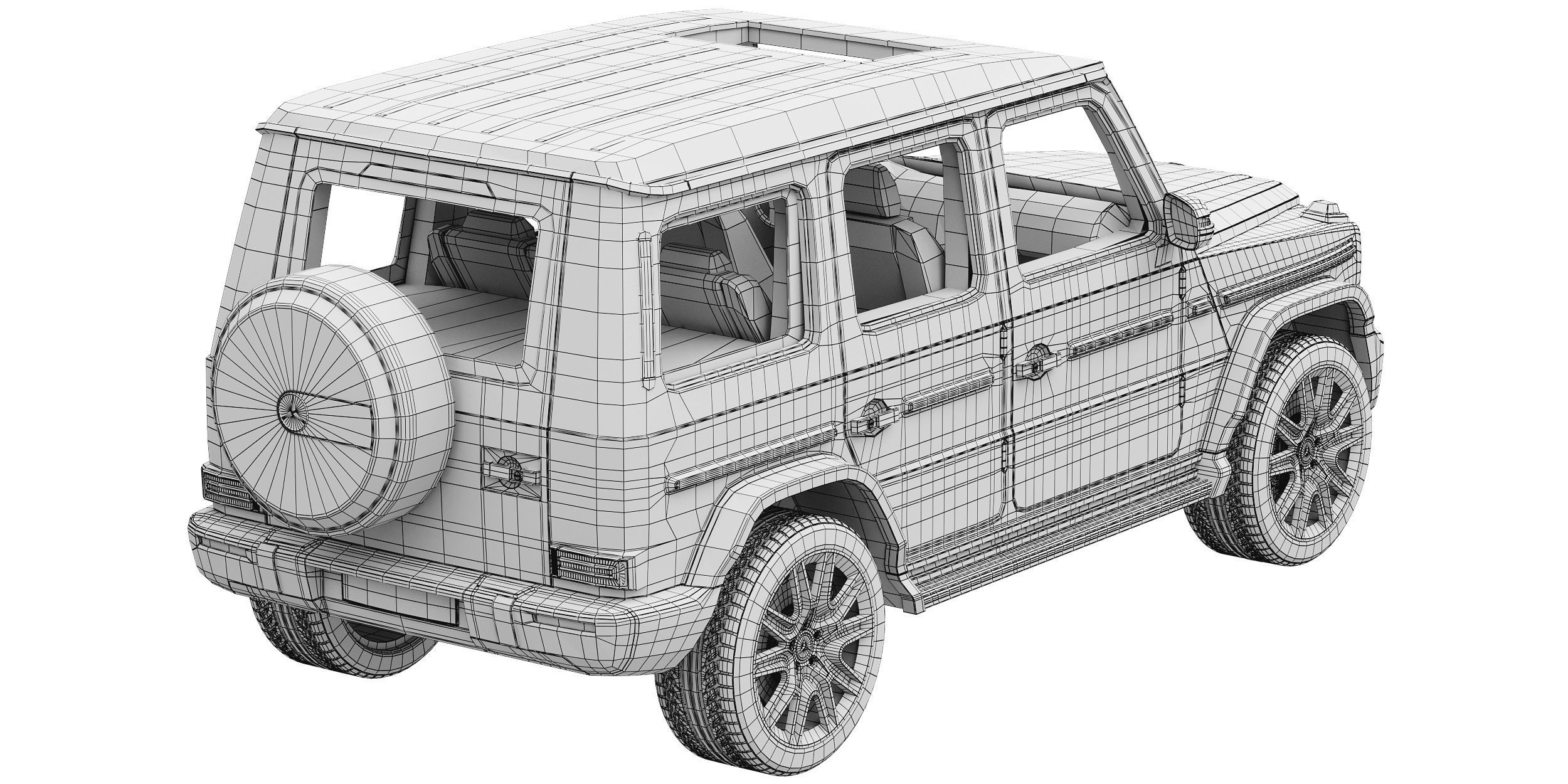 Mercedes-Benz G-Class 2025 3D model_17