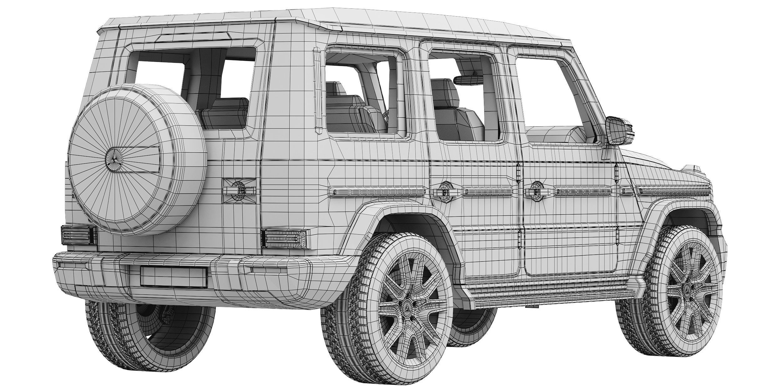 Mercedes-Benz G-Class 2025 3D model_16