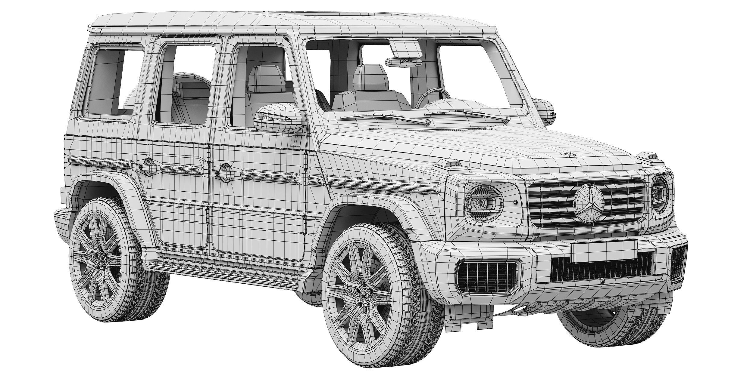 Mercedes-Benz G-Class 2025 3D model_14