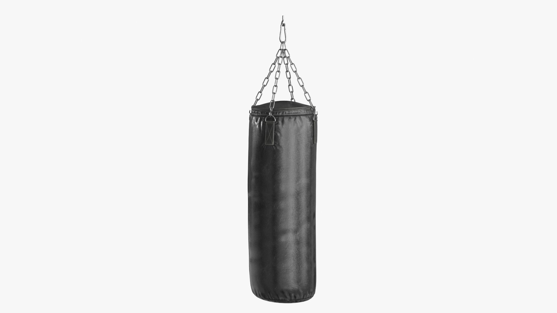 Boxing Punching Speed Bag v2 Low-poly 3D model_11