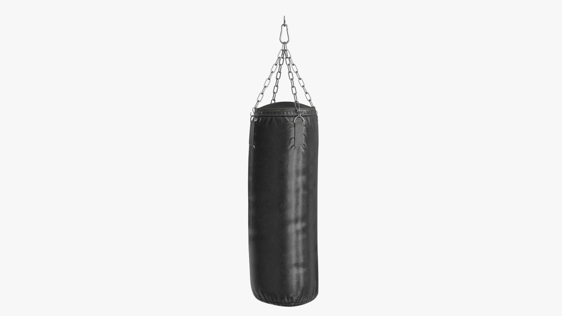Boxing Punching Speed Bag v2 Low-poly 3D model_12