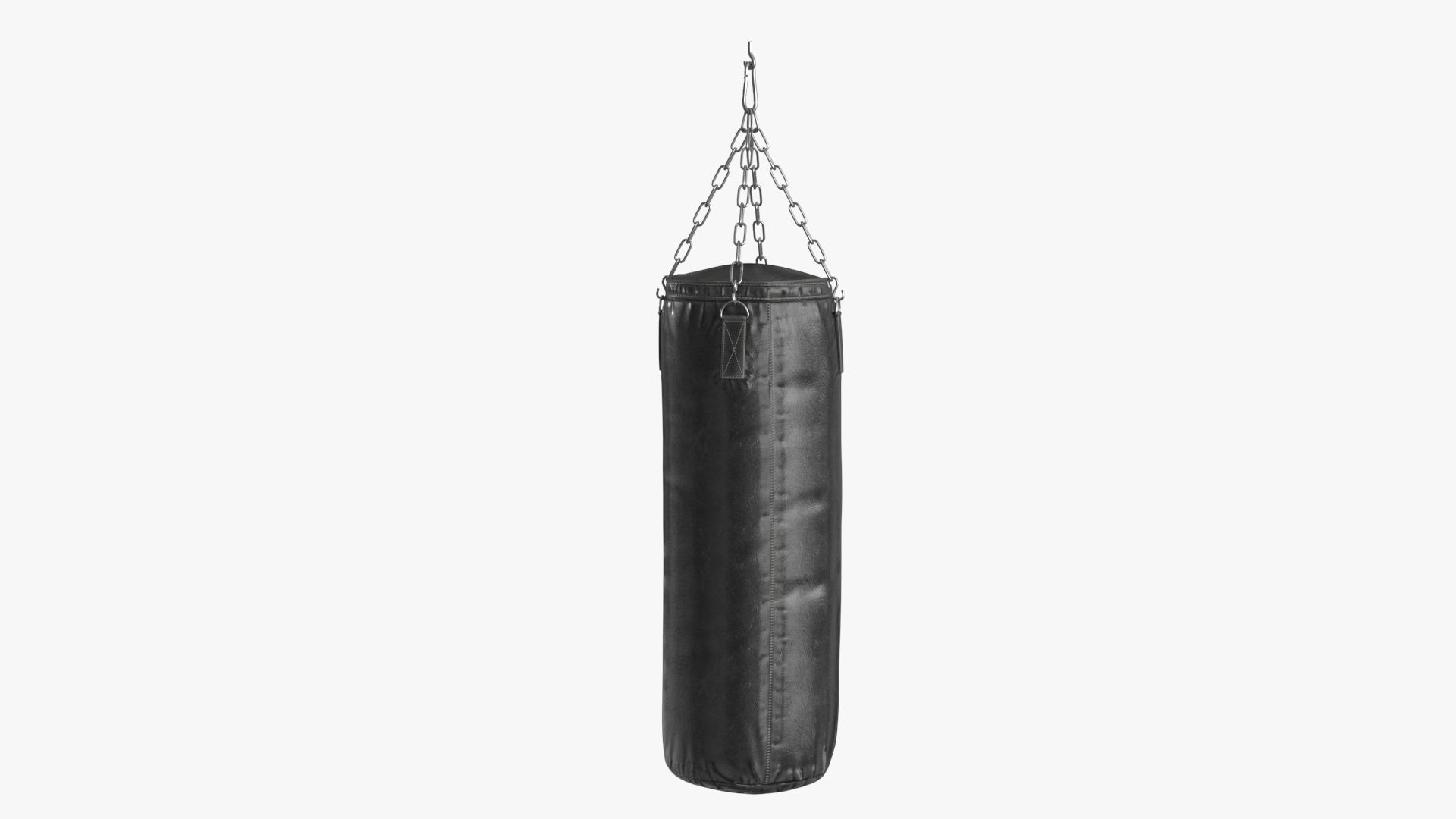 Boxing Punching Speed Bag v2 Low-poly 3D model_7