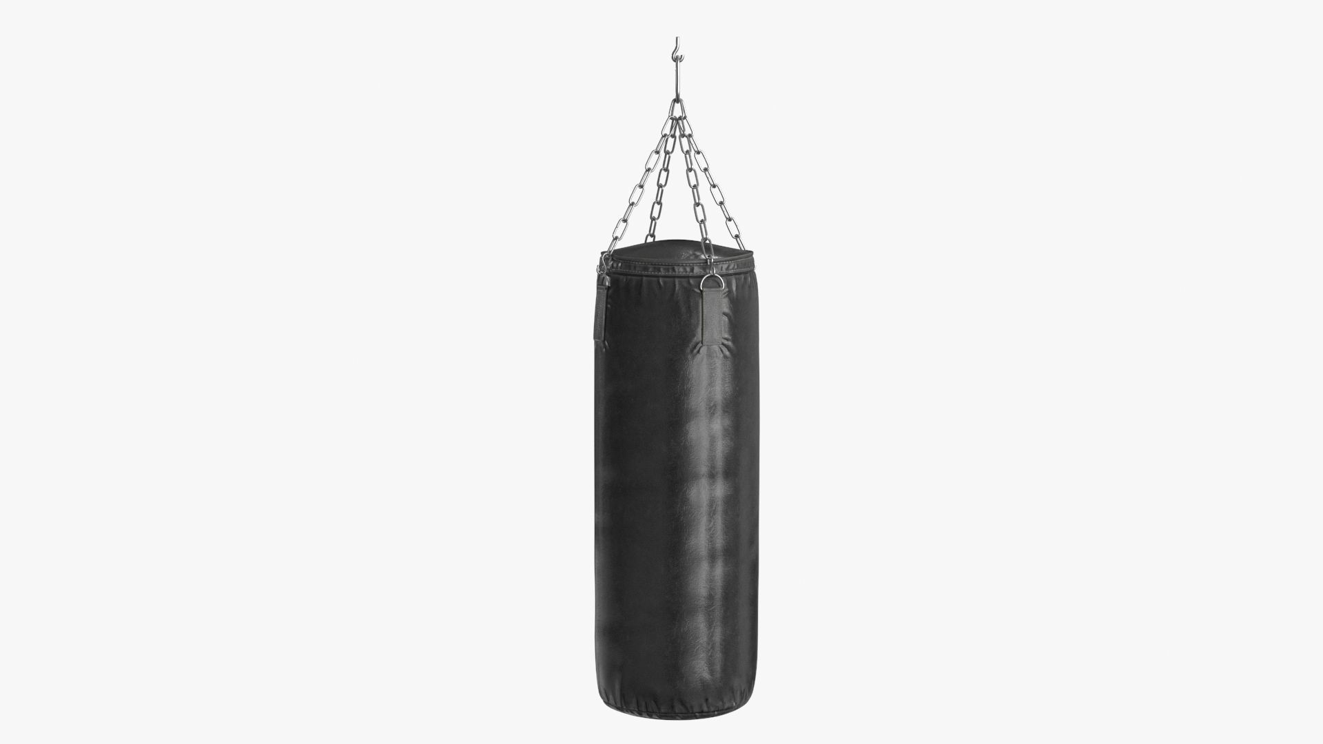 Boxing Punching Speed Bag v2 Low-poly 3D model_10