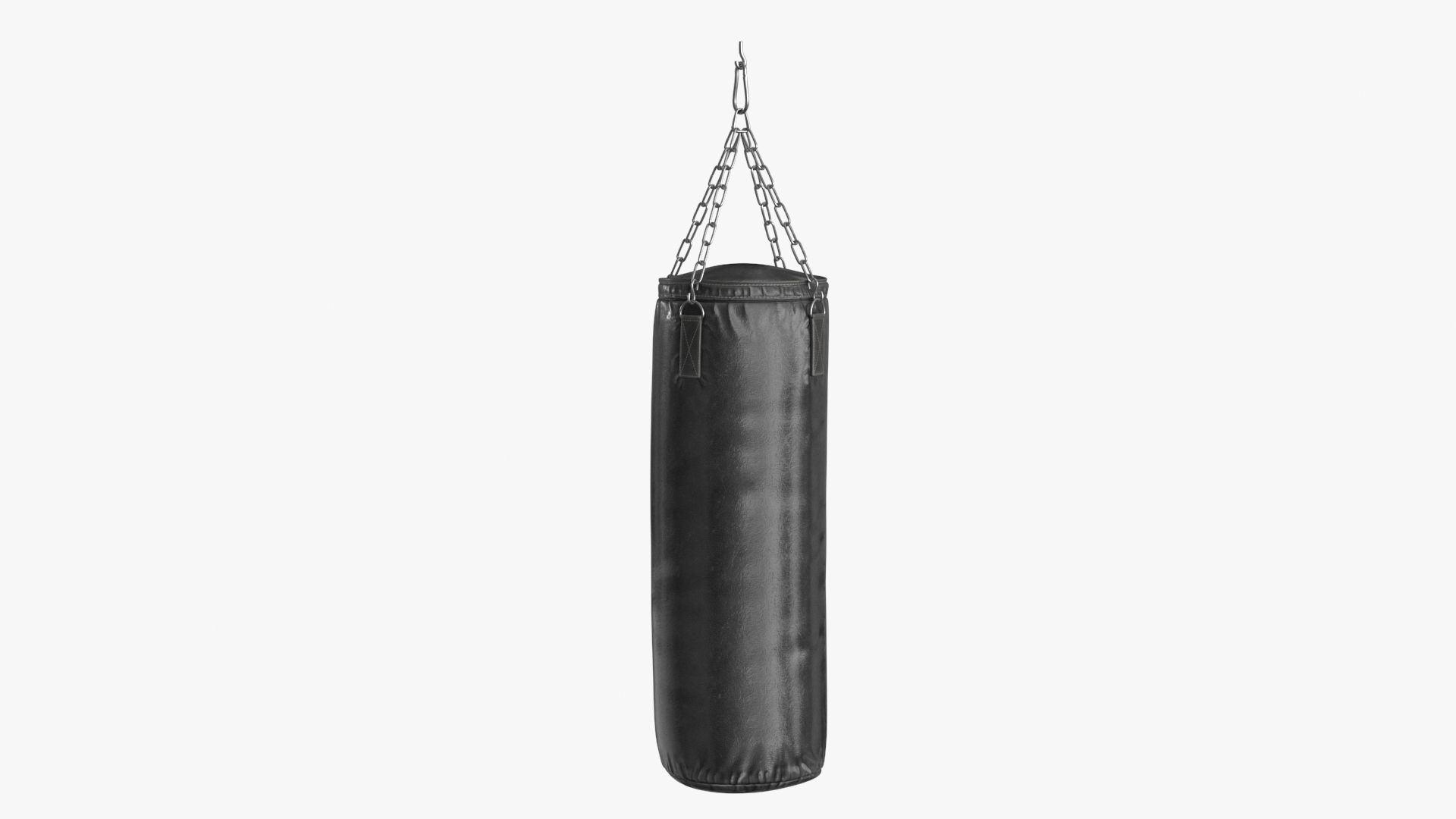 Boxing Punching Speed Bag v2 Low-poly 3D model_13