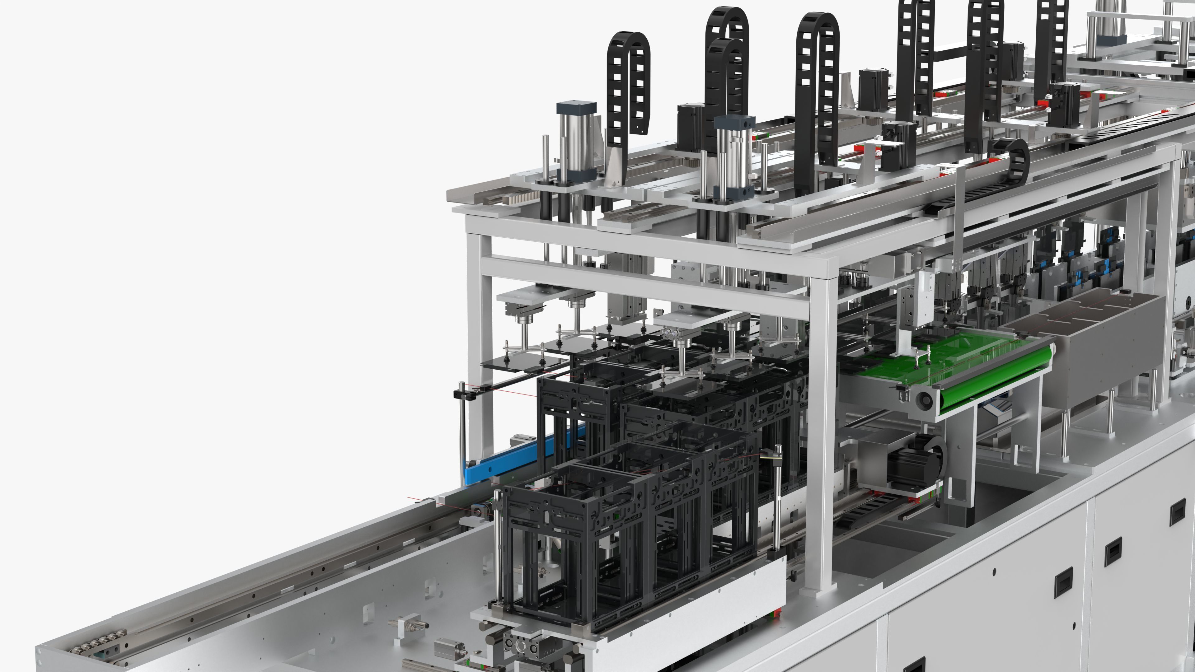 Soft Pack Lithium Battery Vacuum Injection Sealing Machine 3D model_27