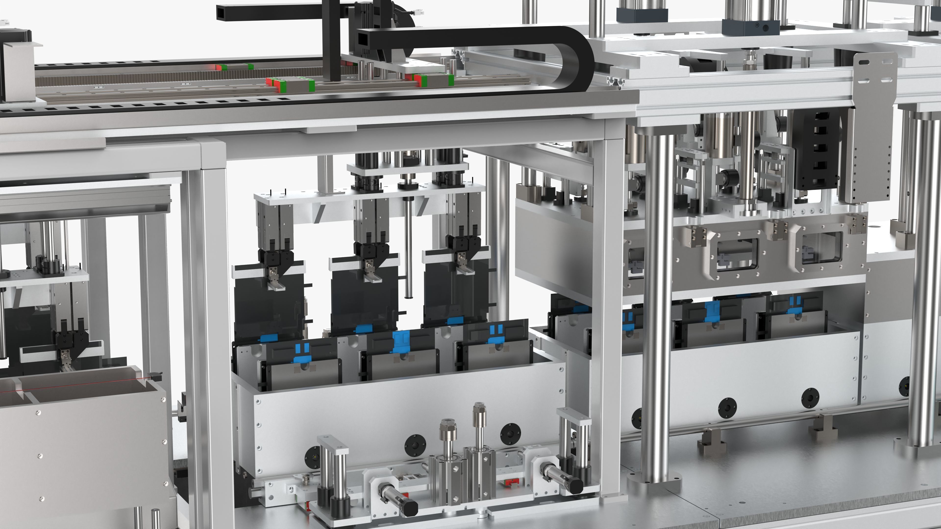 Soft Pack Lithium Battery Vacuum Injection Sealing Machine 3D model_32