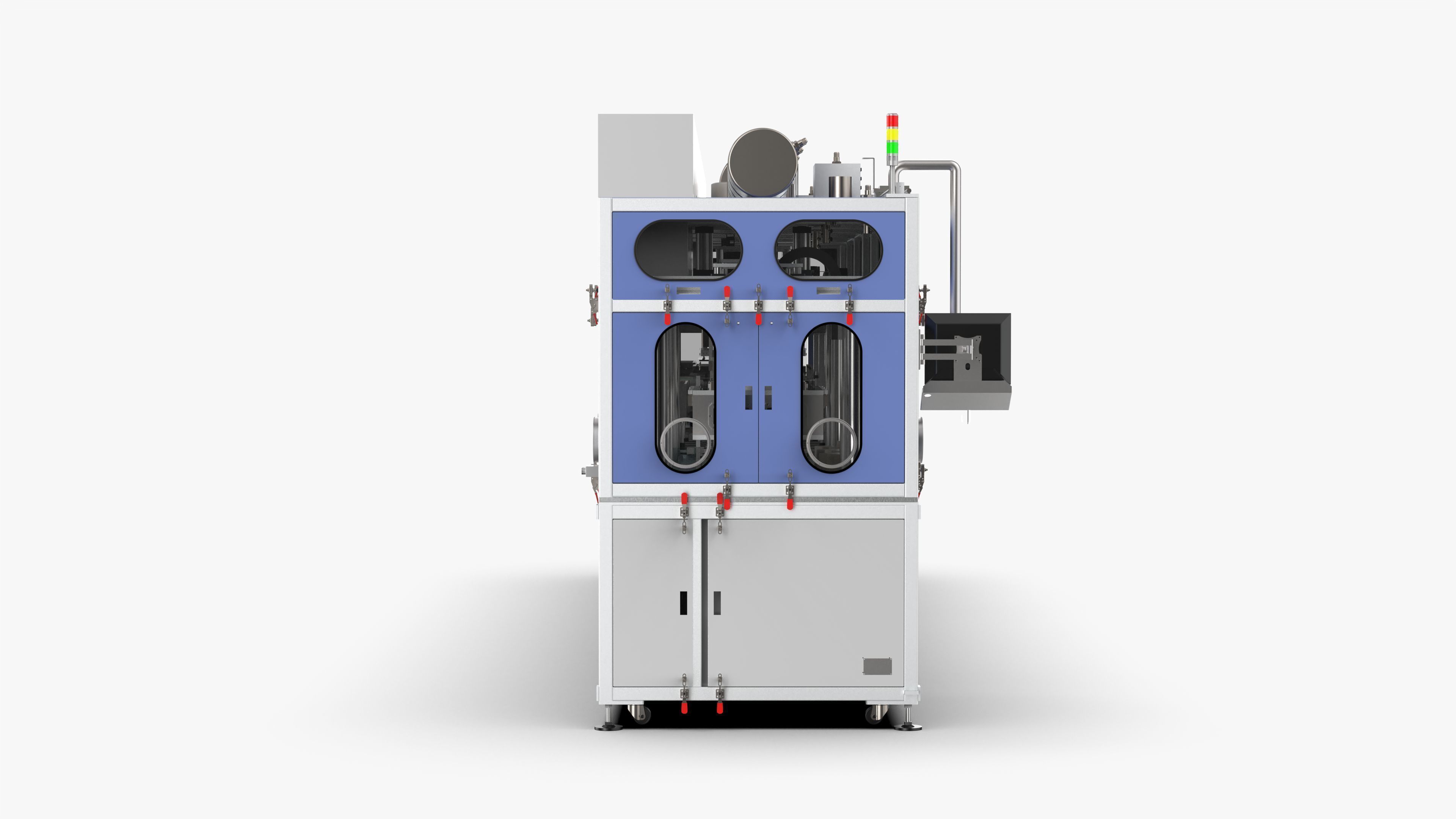 Soft Pack Lithium Battery Vacuum Injection Sealing Machine 3D model_13