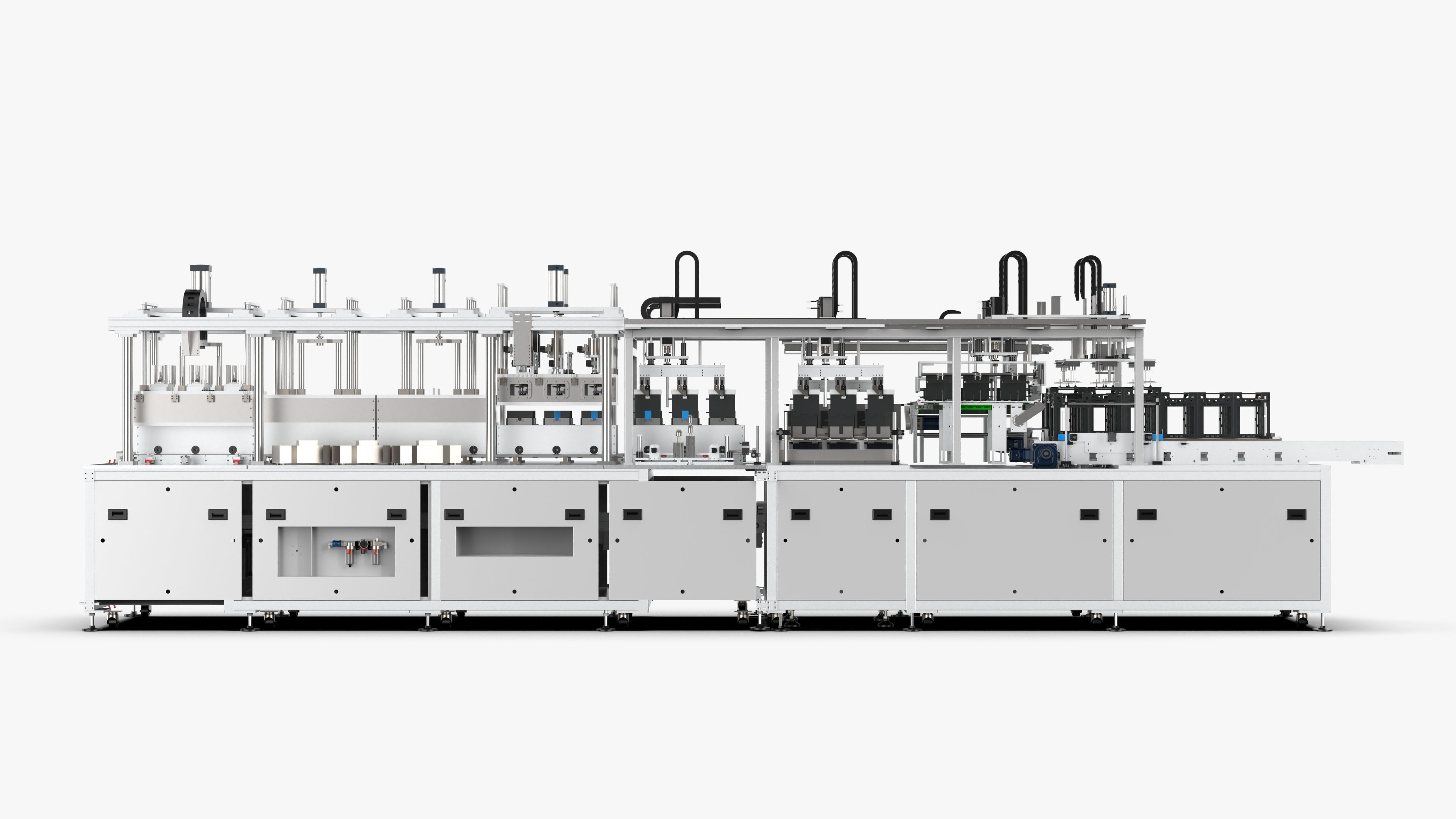 Soft Pack Lithium Battery Vacuum Injection Sealing Machine 3D model_16