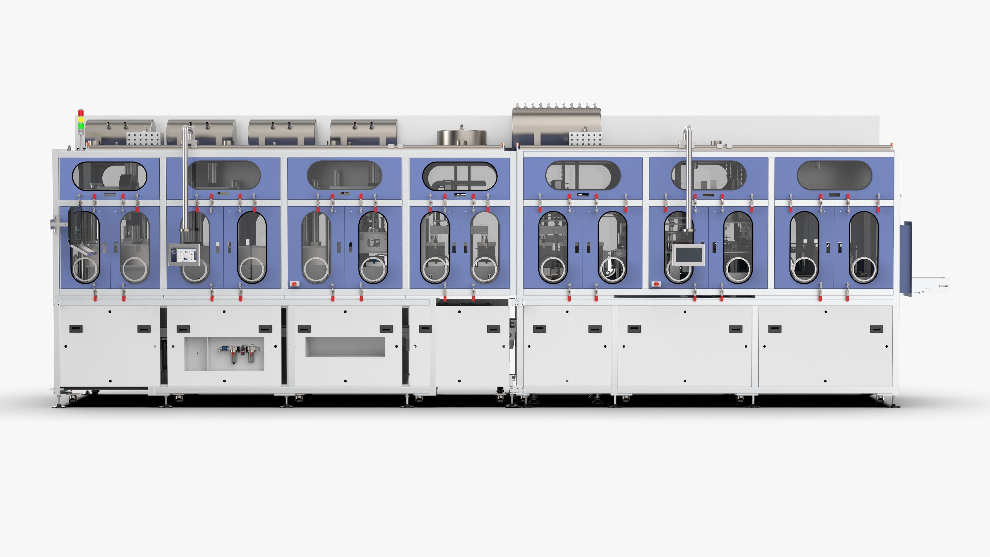 Soft Pack Lithium Battery Vacuum Injection Sealing Machine 3D model_6