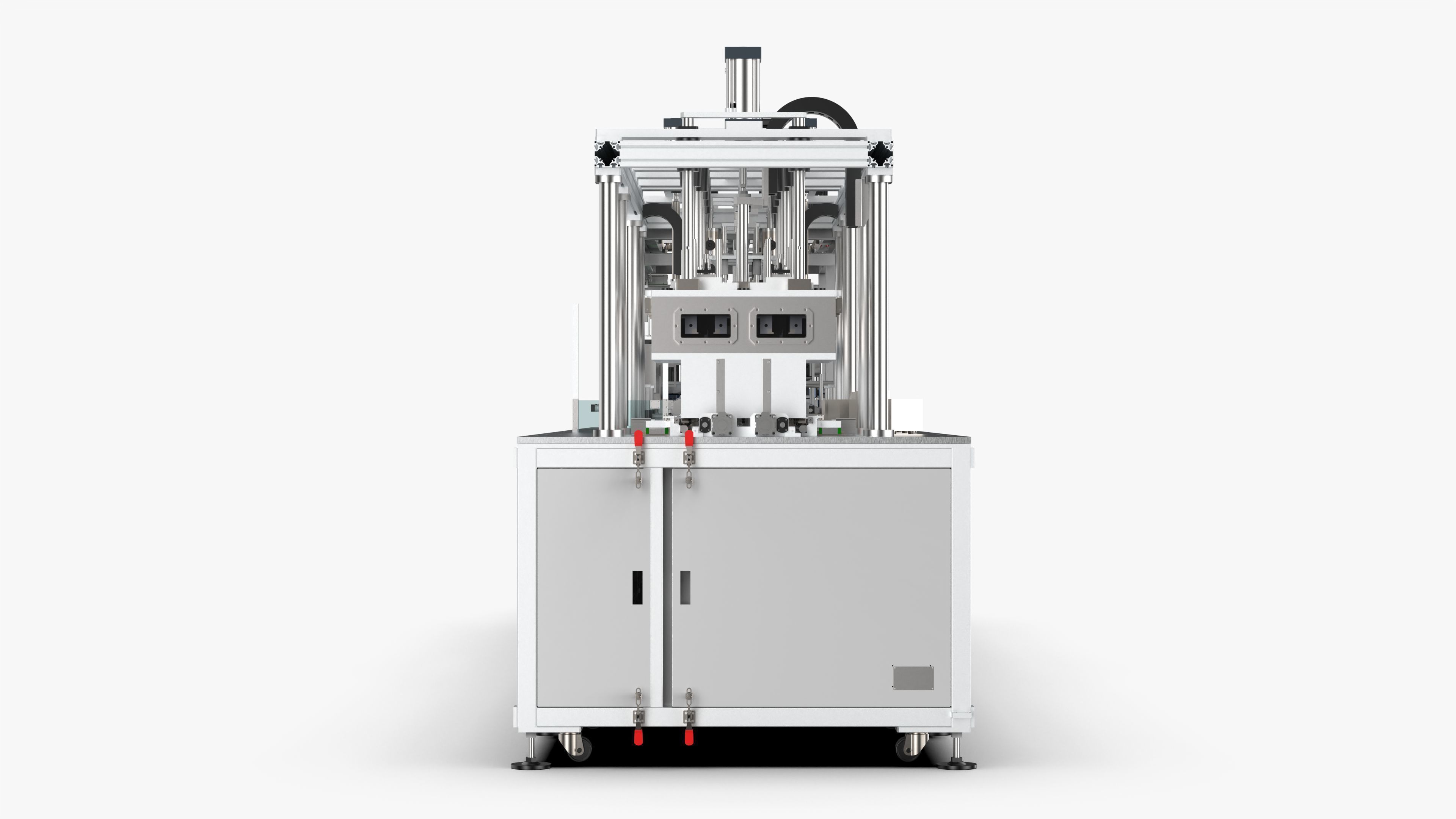 Soft Pack Lithium Battery Vacuum Injection Sealing Machine 3D model_22