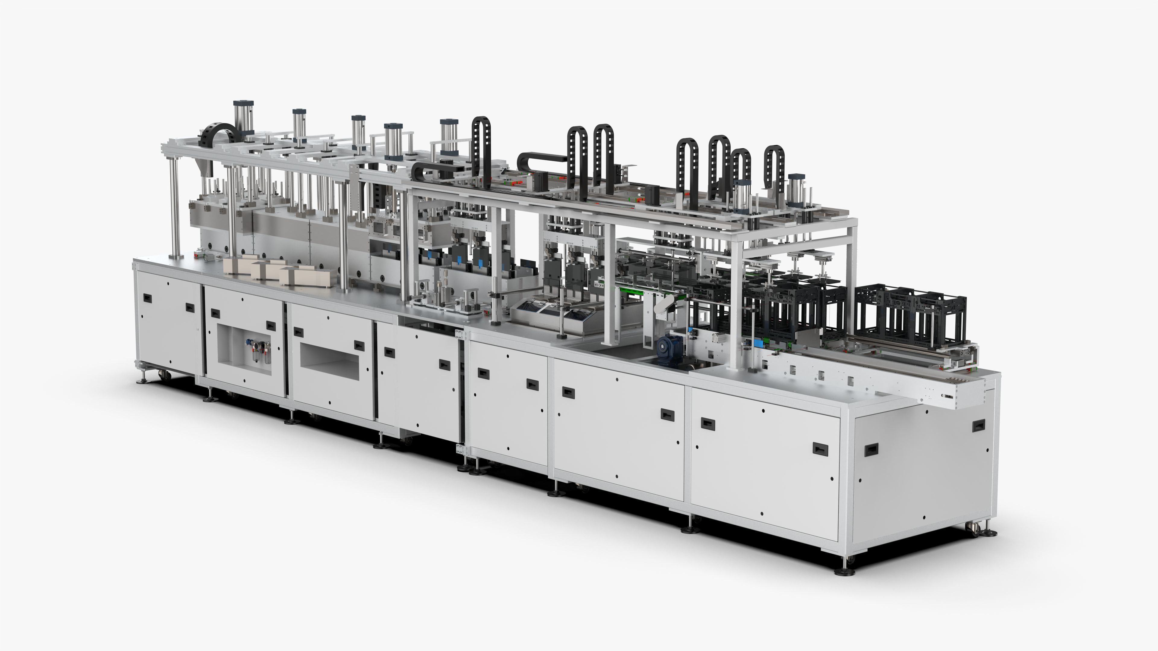 Soft Pack Lithium Battery Vacuum Injection Sealing Machine 3D model_25