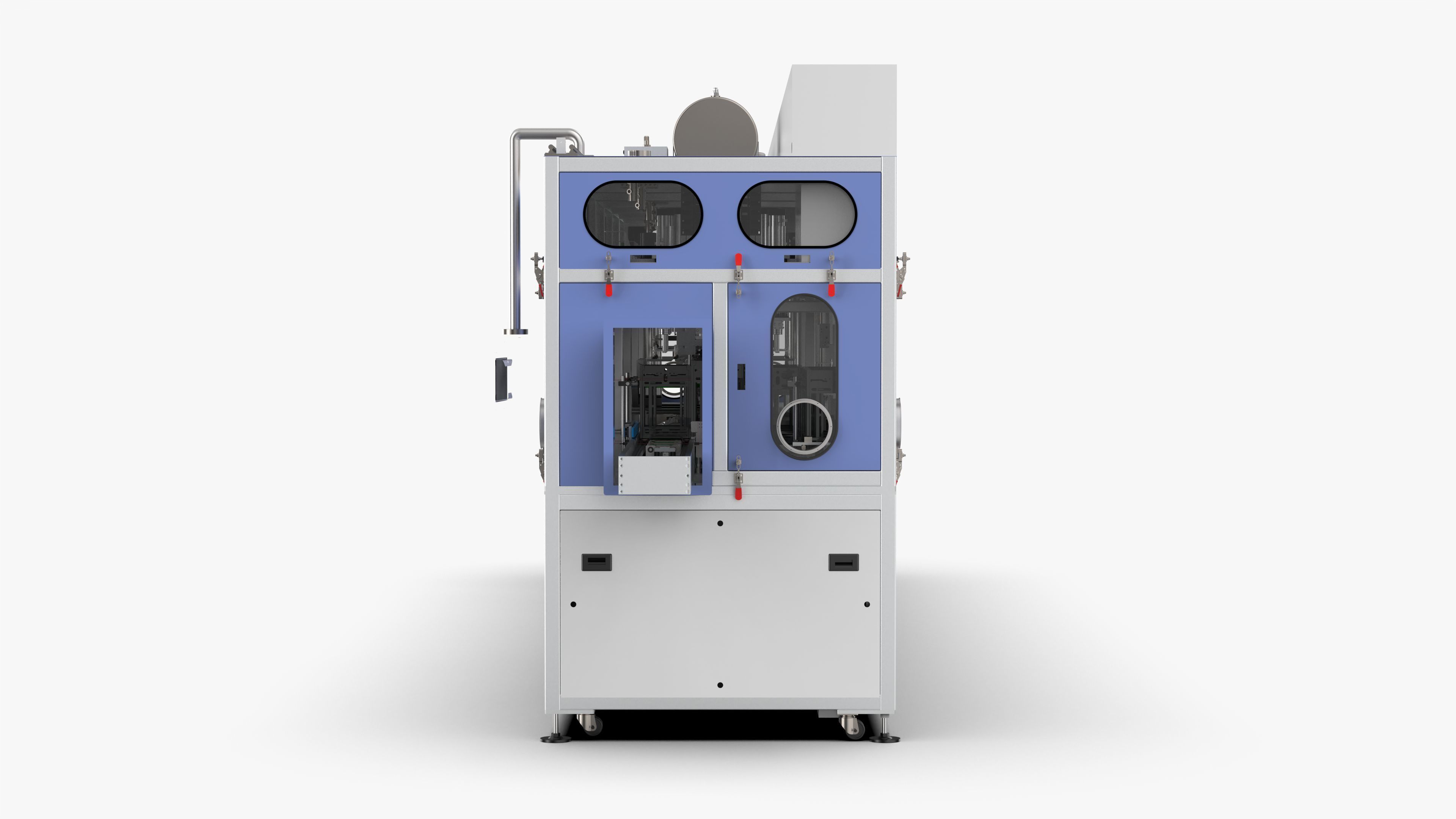 Soft Pack Lithium Battery Vacuum Injection Sealing Machine 3D model_8