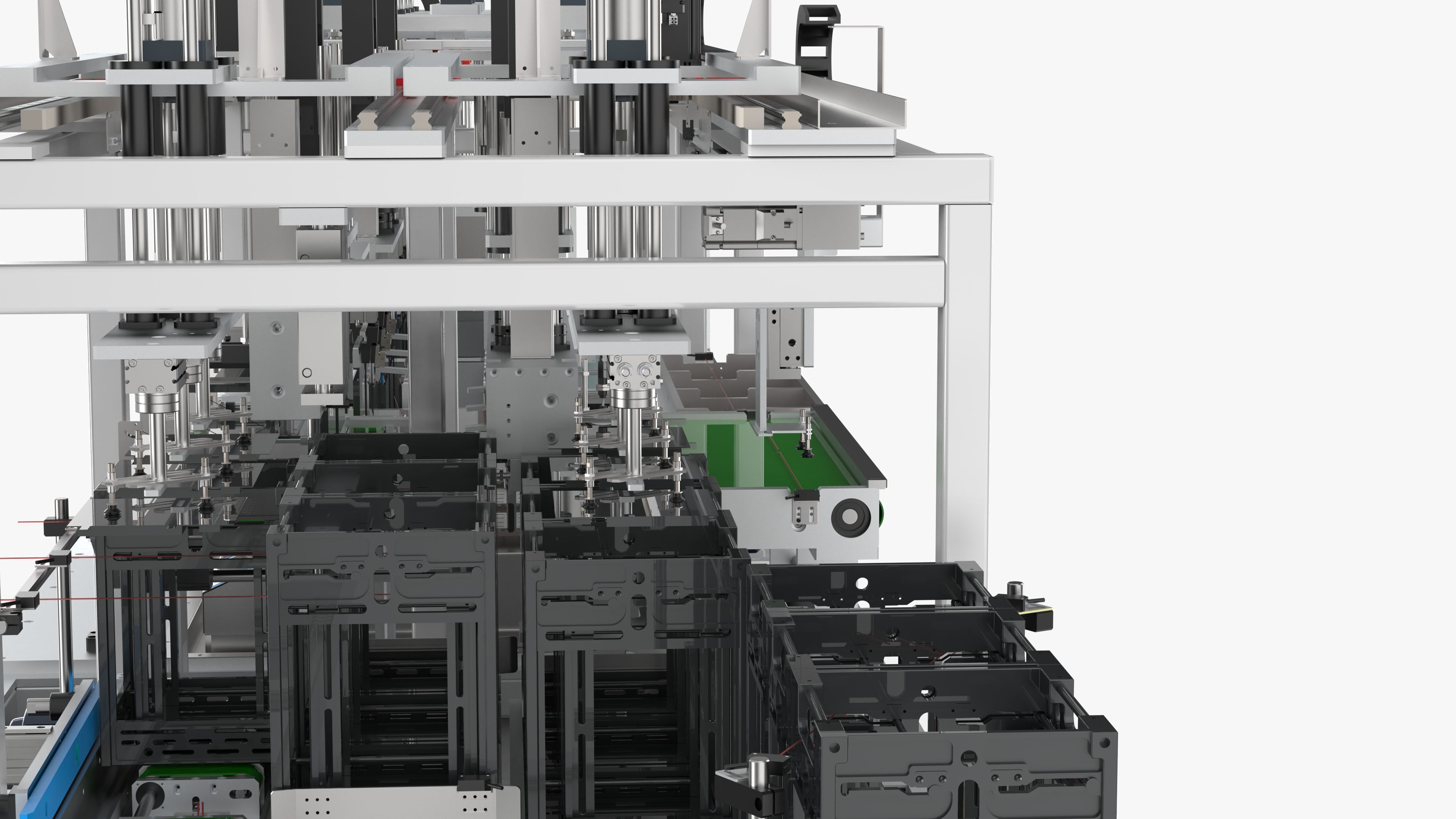 Soft Pack Lithium Battery Vacuum Injection Sealing Machine 3D model_36
