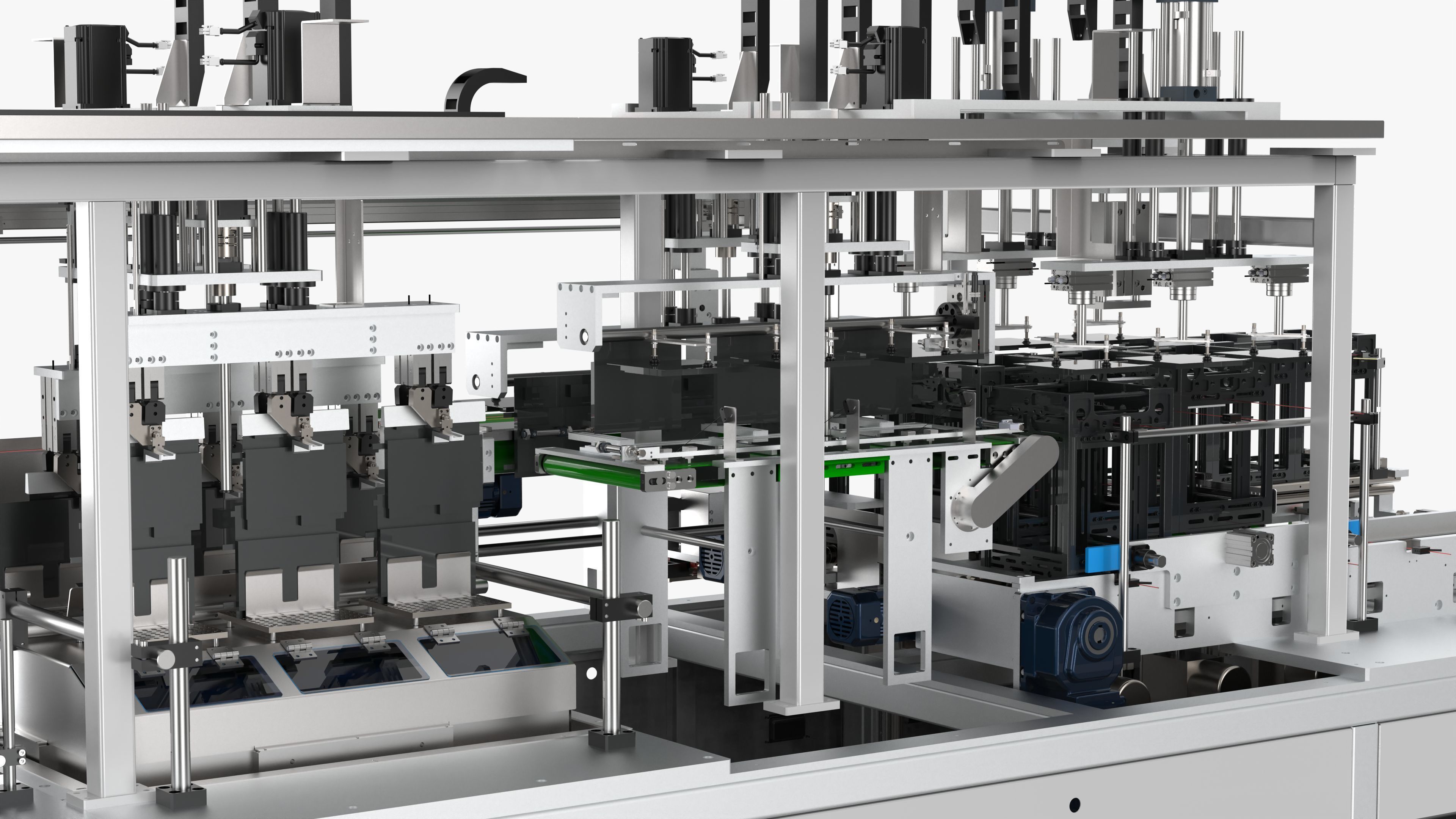 Soft Pack Lithium Battery Vacuum Injection Sealing Machine 3D model_29