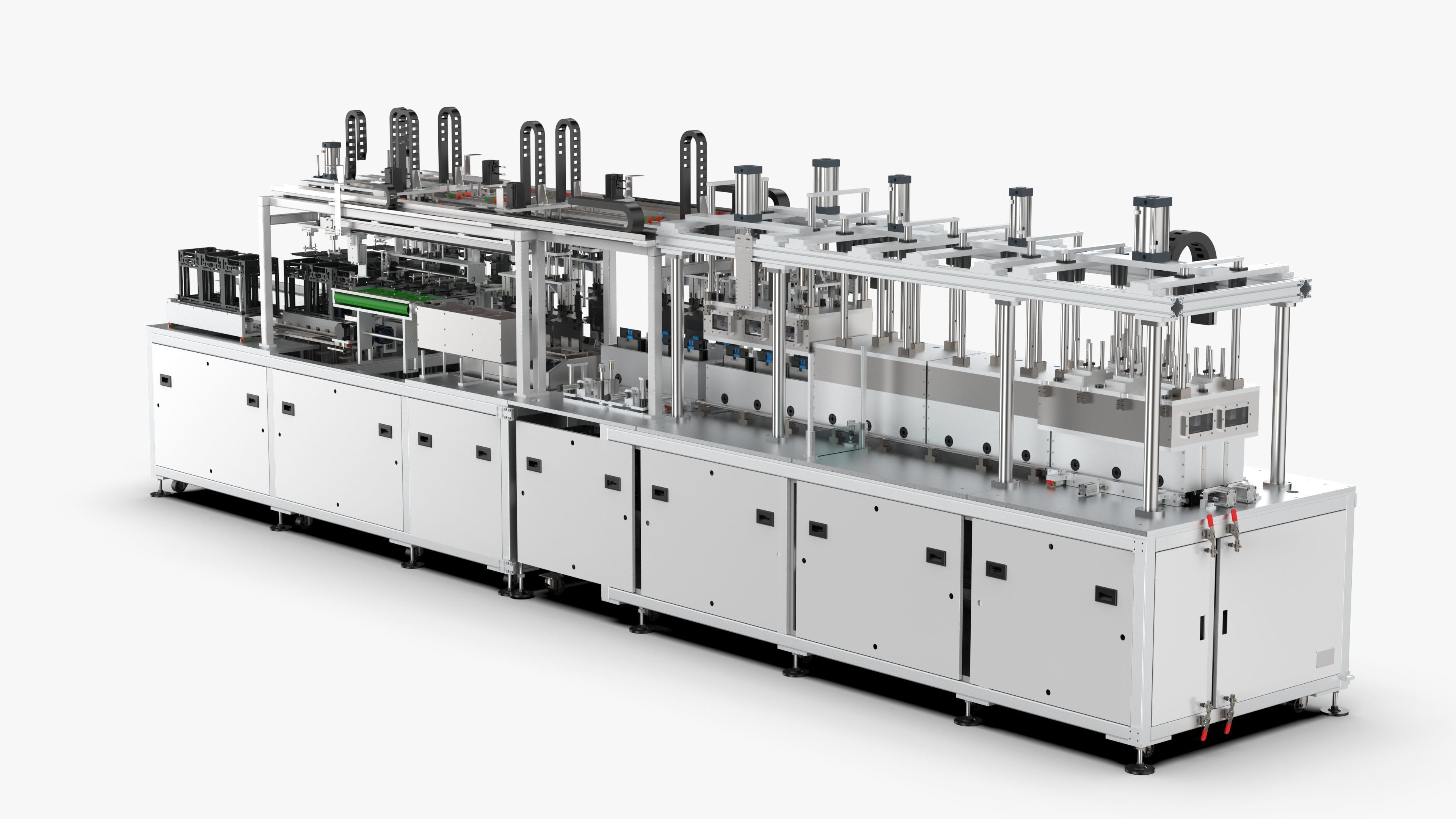 Soft Pack Lithium Battery Vacuum Injection Sealing Machine 3D model_15