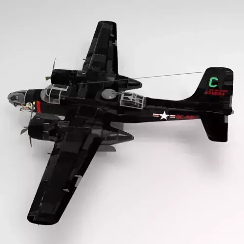 A B 26C Invader Studio Max 3D model