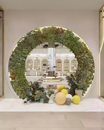 Plant circle 3D model