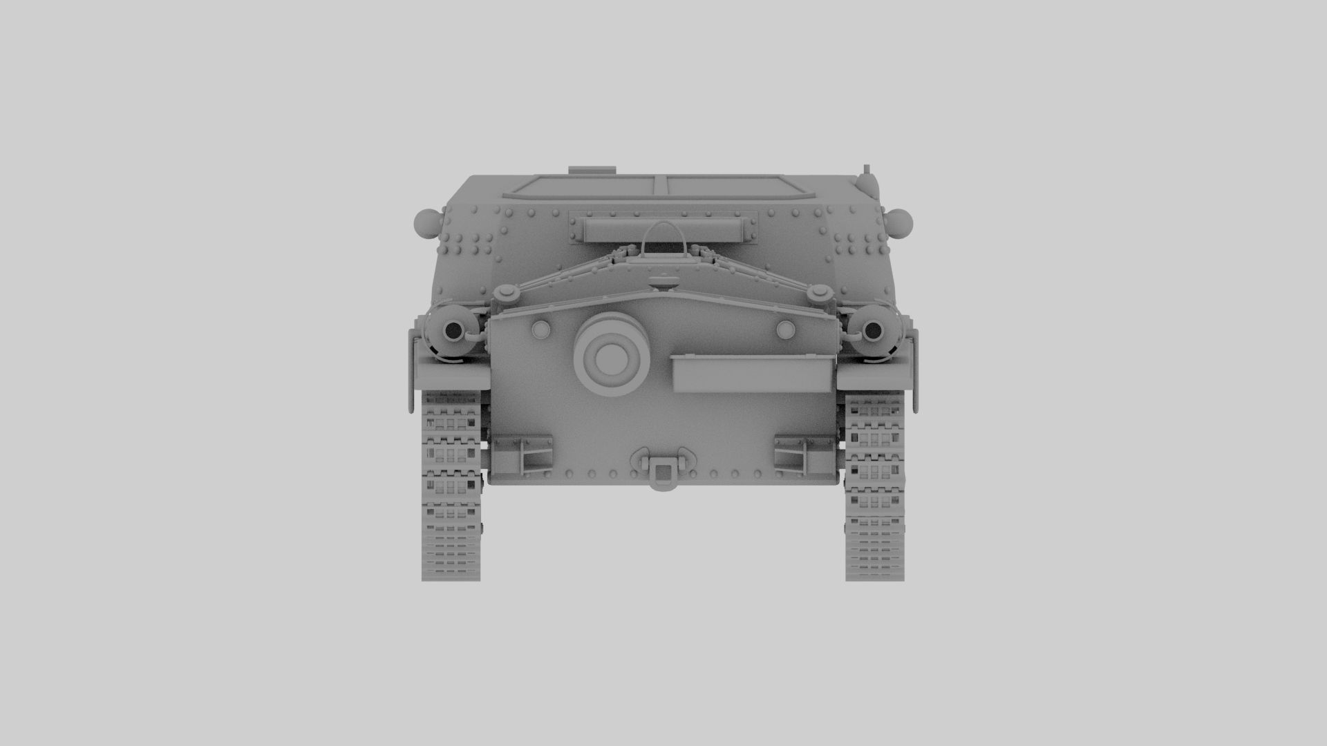 Semovente 75 34 M 42 3D model_1