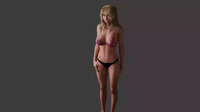 Mckayla-Rigged-female-model