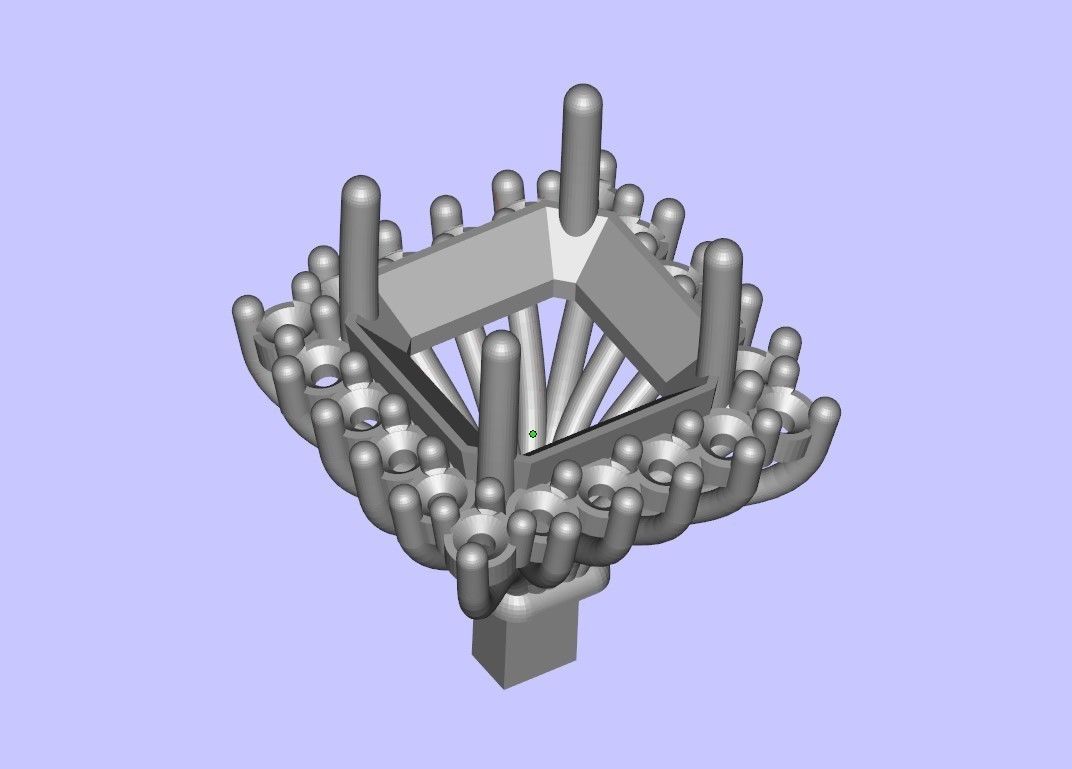 Womens Two piece solitaire ring 3D print model_4