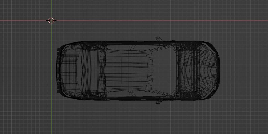Low Poly Car model Low-poly 3D model_11