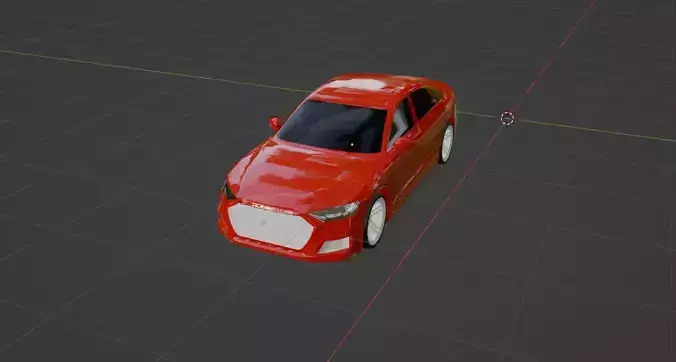 Low Poly Car model