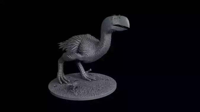 Brontornis modelo 3d