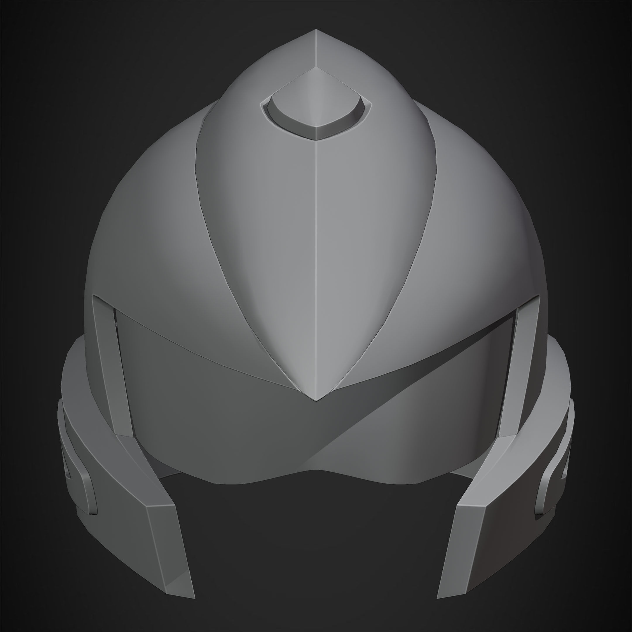 Yu-Gi-Oh 5ds Yusei Fudo Duel Runner Helmet for Cosplay 3D print model_15
