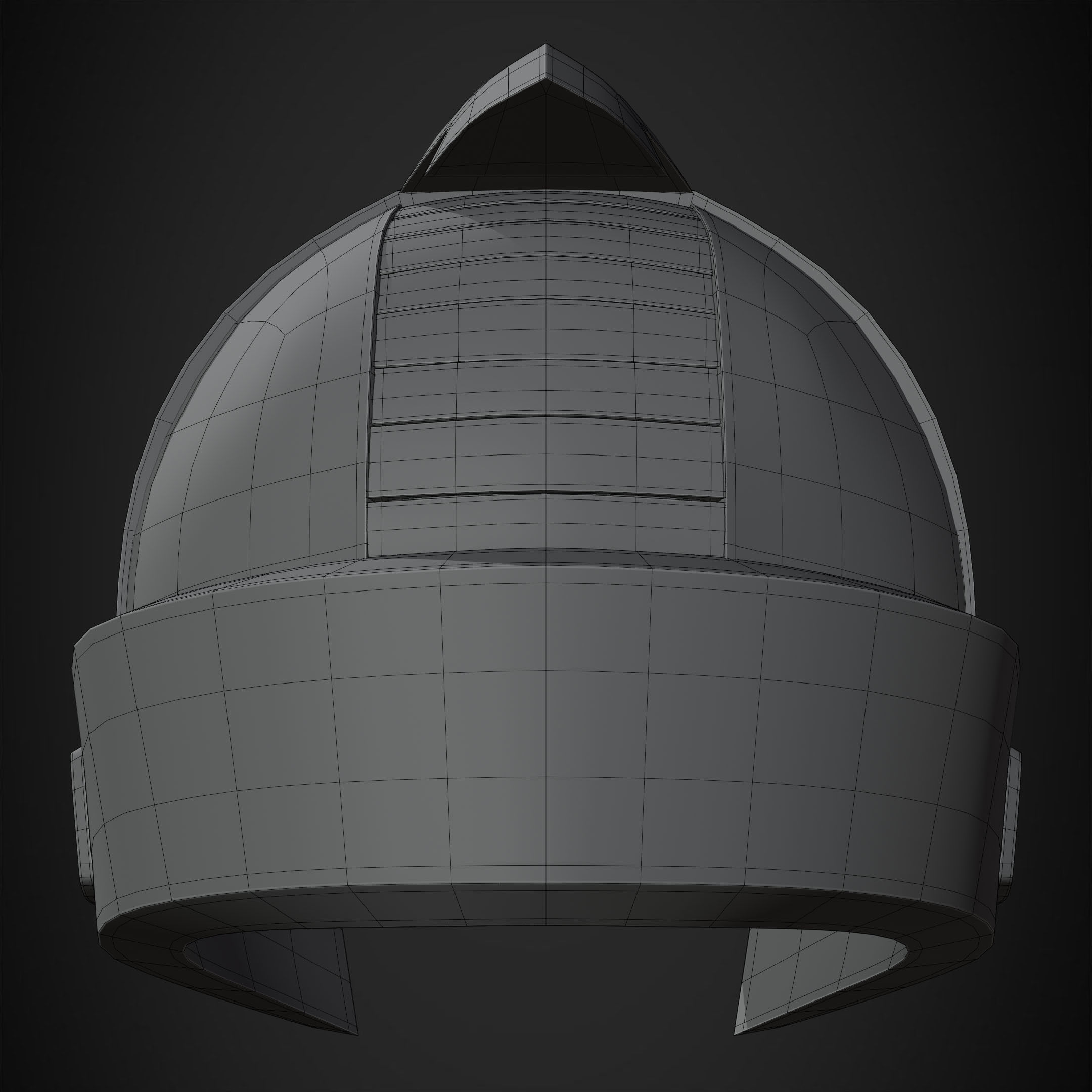 Yu-Gi-Oh 5ds Yusei Fudo Duel Runner Helmet for Cosplay 3D print model_22