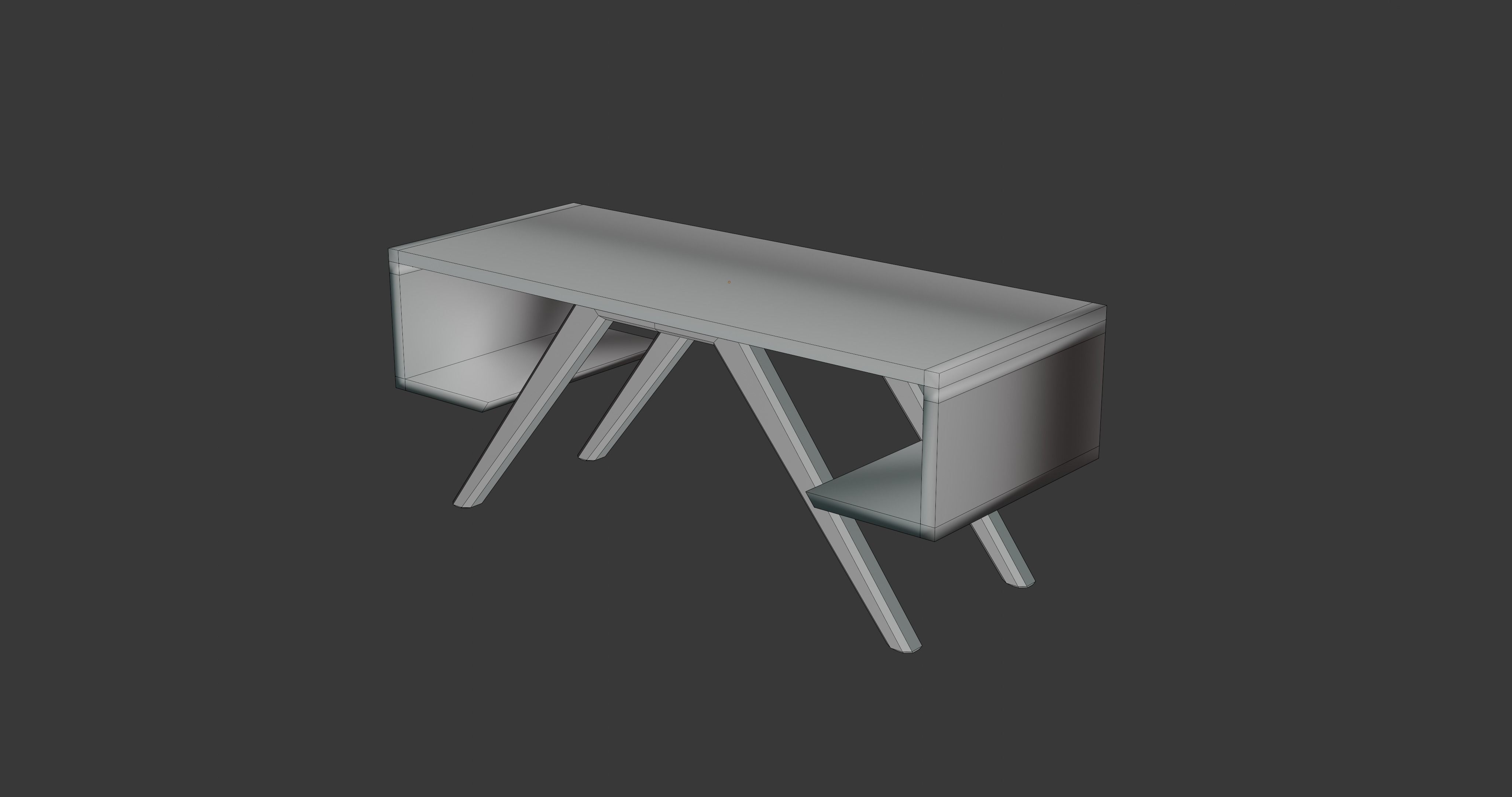 Table2 Low-poly 3D model_5