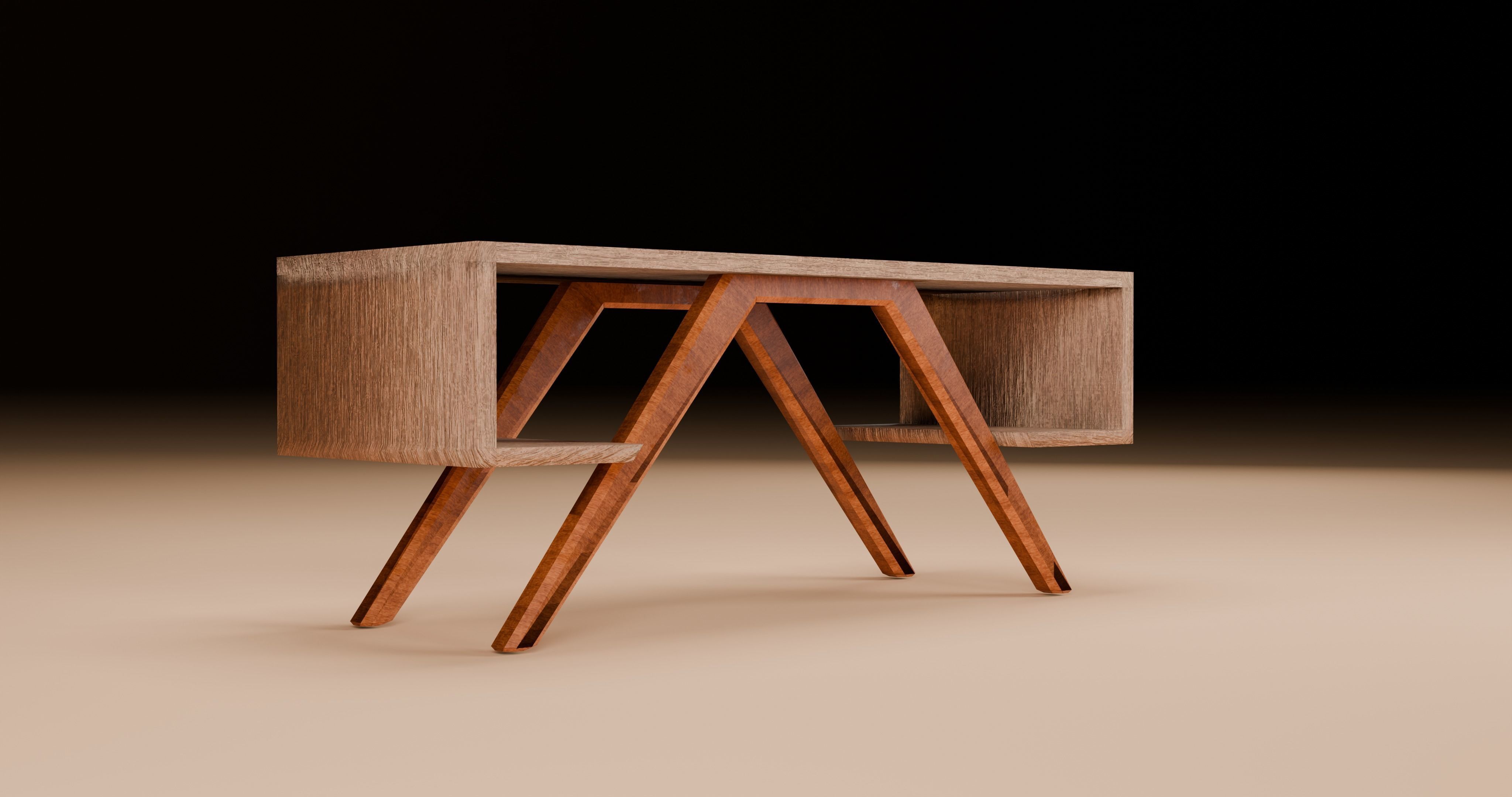 Table2 Low-poly 3D model_2