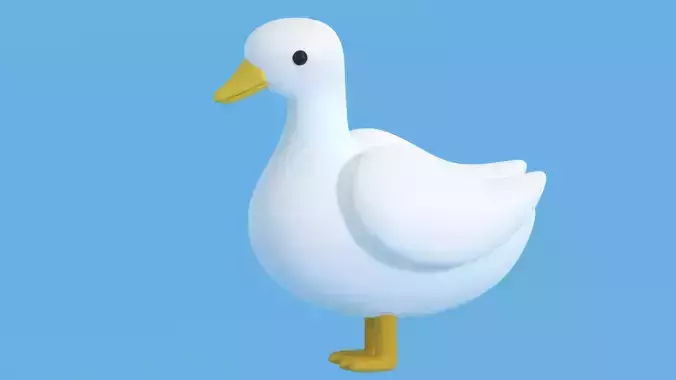 Cartoon Duck