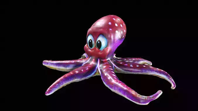 Cartoon Octopus